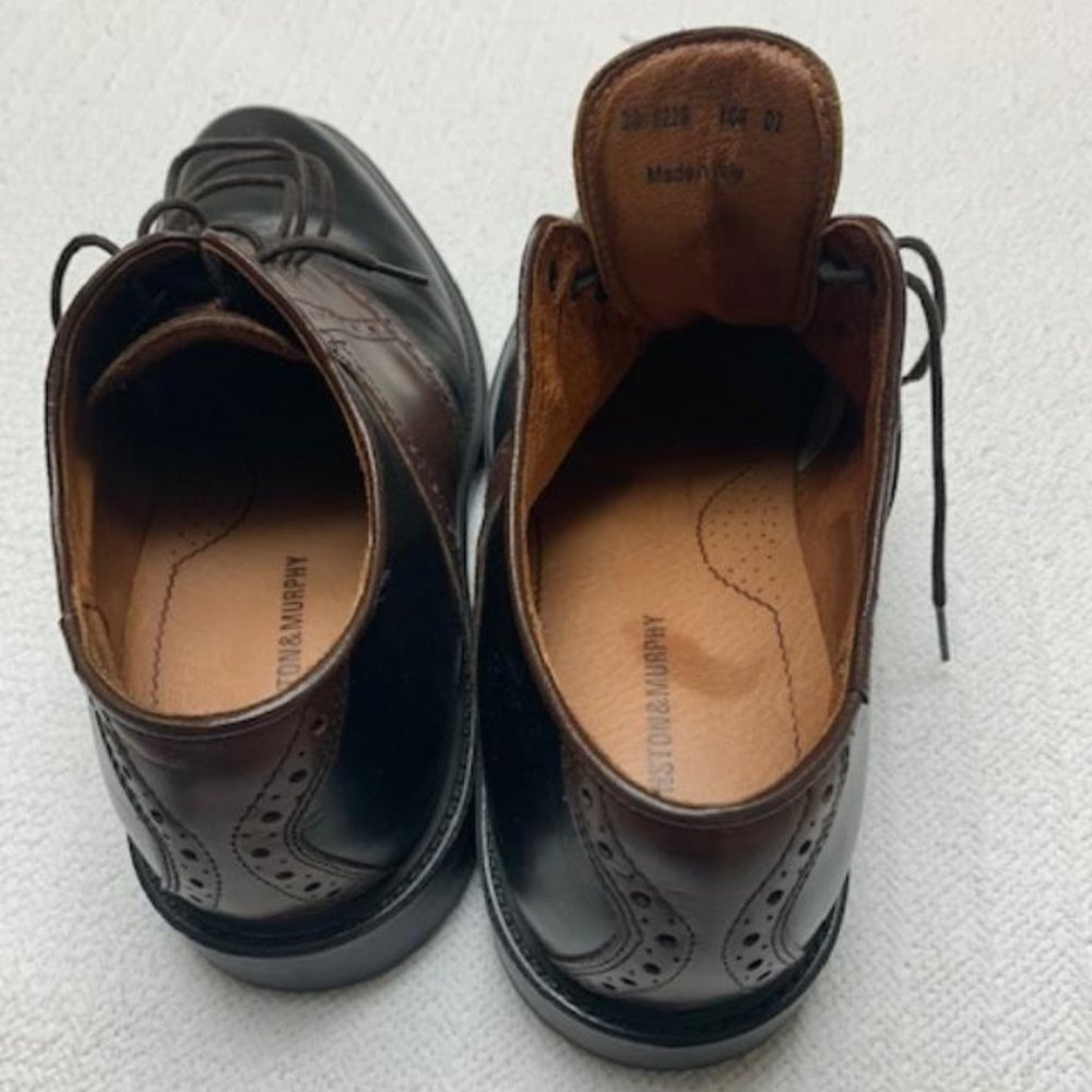 Johnstone and Murphy shoes size 10 Made in Italy
